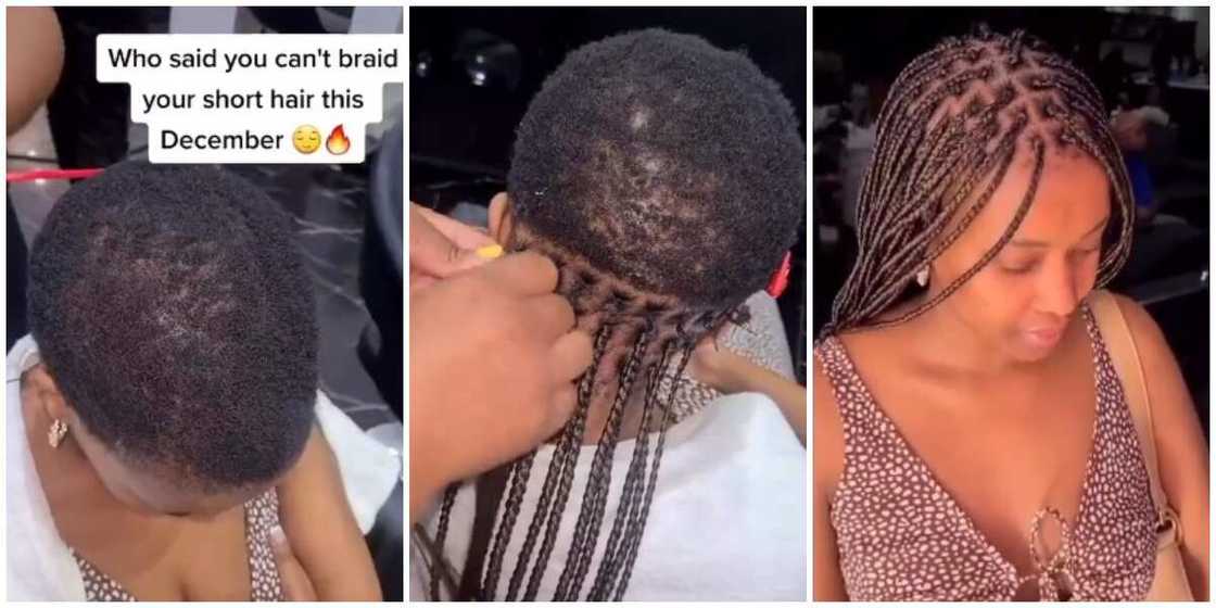 Braided hairstyle Braided hairstyle
