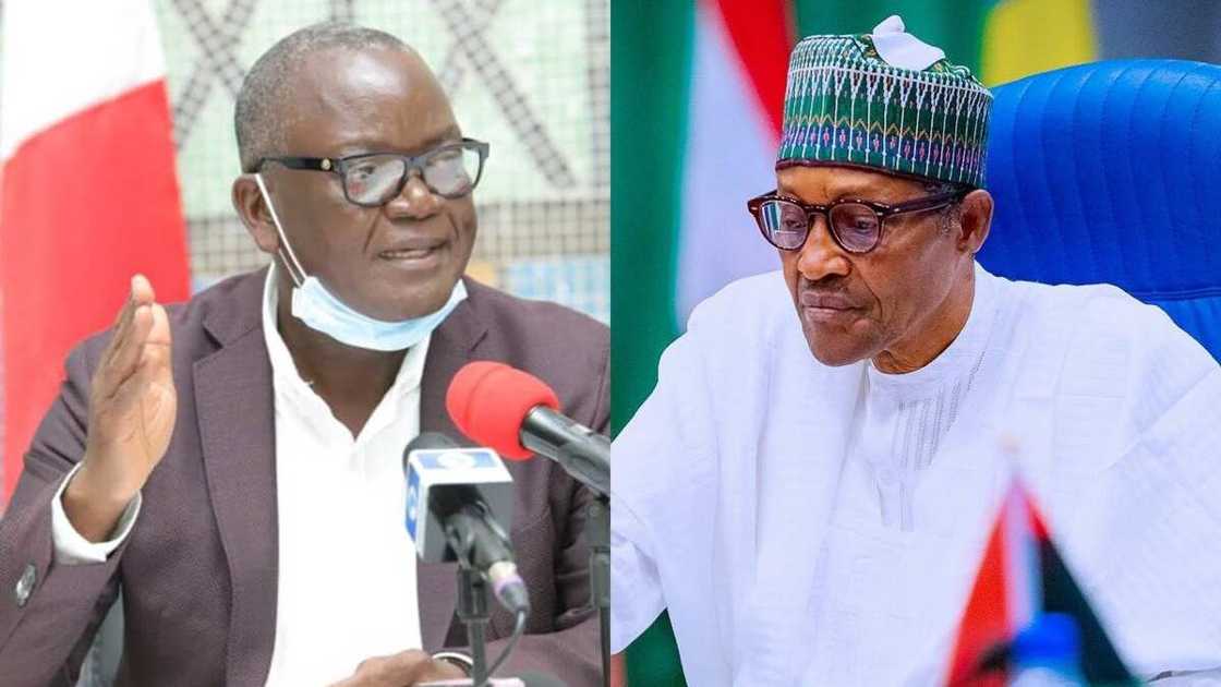 Kamar yadda ka kama Kanu, ka kama shugabannin Miyetti Allah, Ortom ga Buhari Kamar yadda ka kama Kanu, ka kama shugabannin Miyetti Allah, Ortom ga Buhari