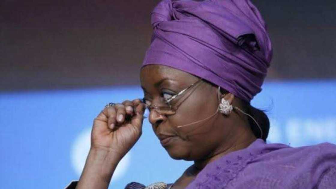 Tsohuwar ministan man fetur, Diezani Tsohuwar ministan man fetur, Diezani