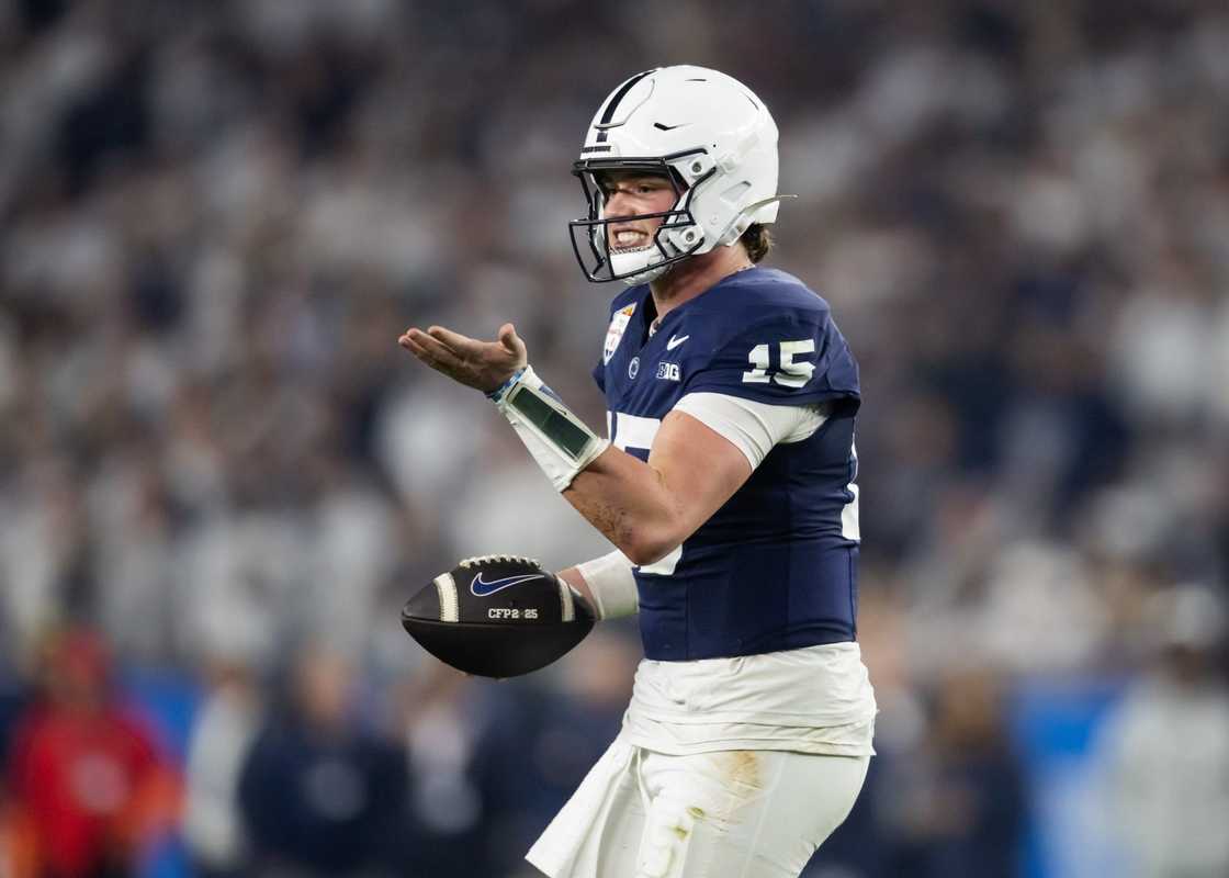 Penn State Nittany Lions quarterback Drew Allar