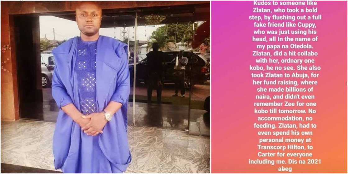 DJ Cuppy to sue Davido’s PA for allegedly falsely accusing her of owing Zlatan Ibile DJ Cuppy to sue Davido’s PA for allegedly falsely accusing her of owing Zlatan Ibile