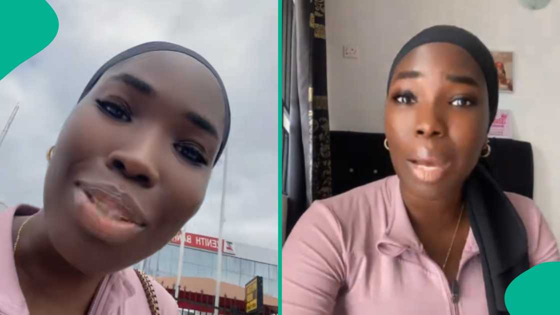Lady battles to unlock her account after bank reportedly locks it. Lady battles to unlock her account after bank reportedly locks it.