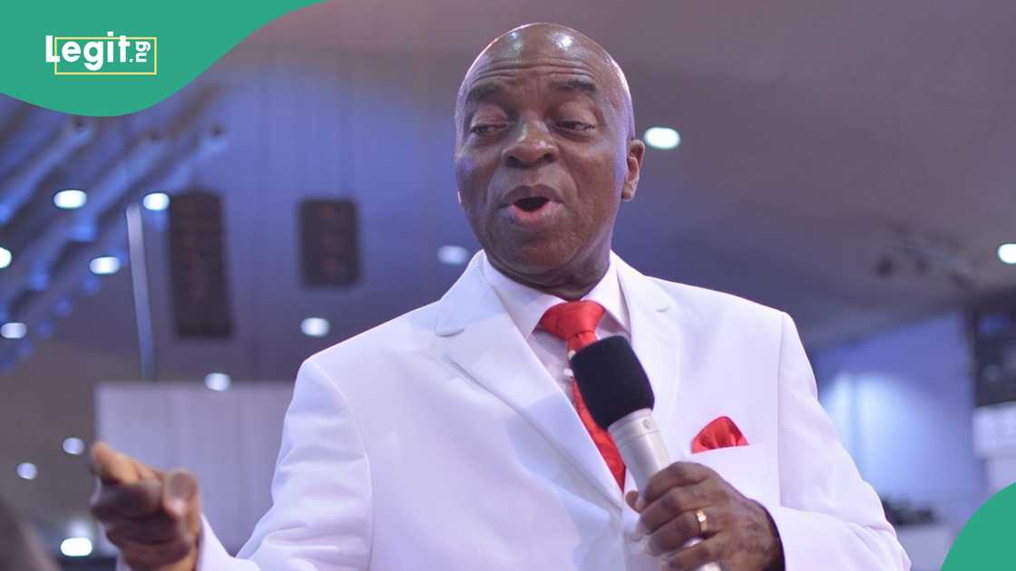 Old video of Oyedepo rejecting the use of hijab in mission schools resurfaces, trends Old video of Oyedepo rejecting the use of hijab in mission schools resurfaces, trends