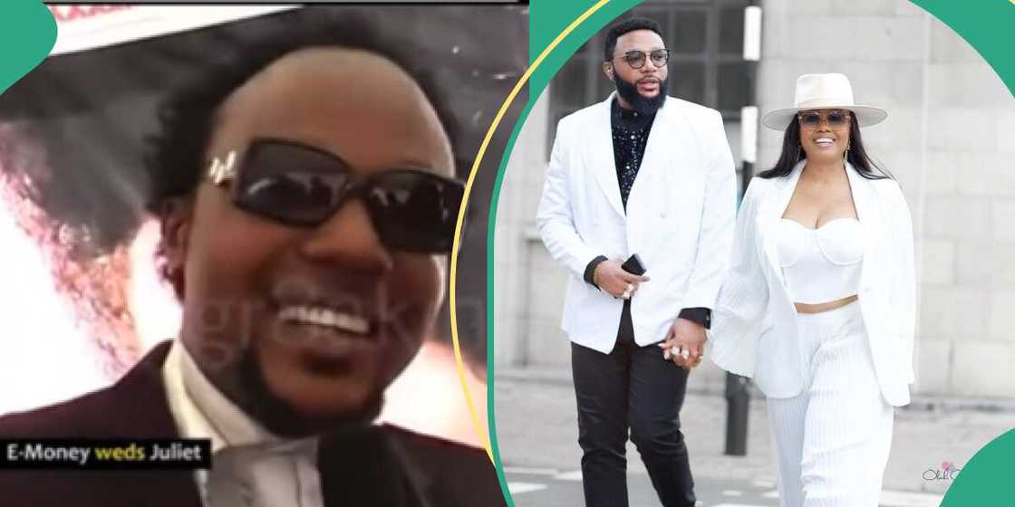 17-year-old video of E-Money's wedding celebration goes viral. 17-year-old video of E-Money's wedding celebration goes viral.