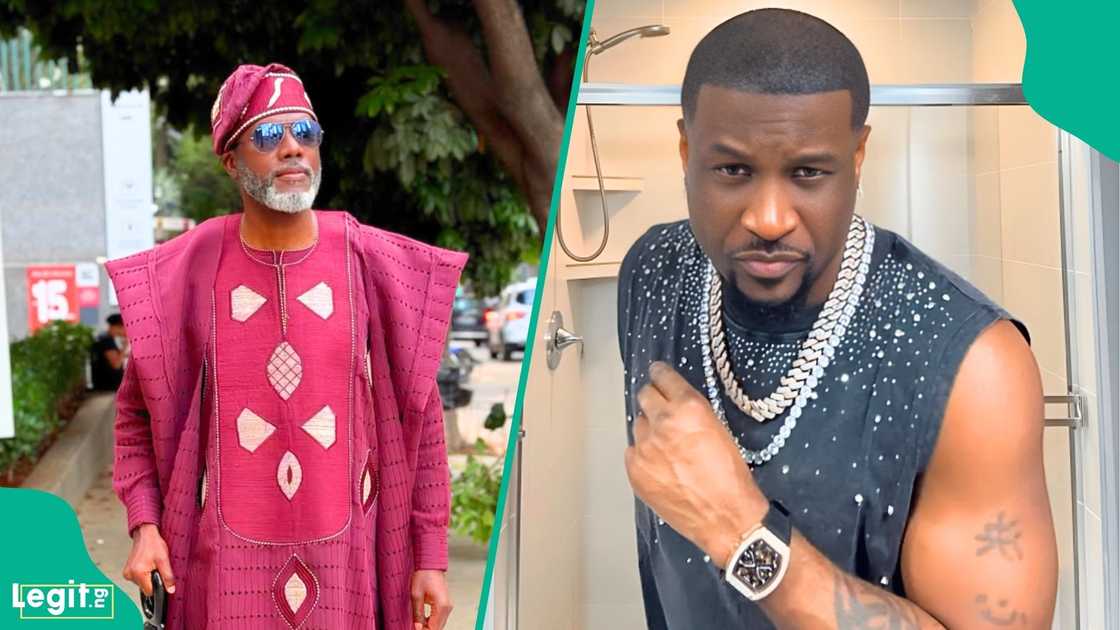 Reno Omokri responds to Peter Okoye's old campaign video for Peter Obi with arguments about age and political achievements