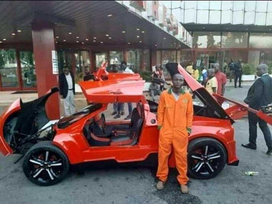 Matashi dan garin Jos ya kera tsaleliyar mota tamkar a Turai (Hotuna da Bidiyo) Matashi dan garin Jos ya kera tsaleliyar mota tamkar a Turai (Hotuna da Bidiyo)