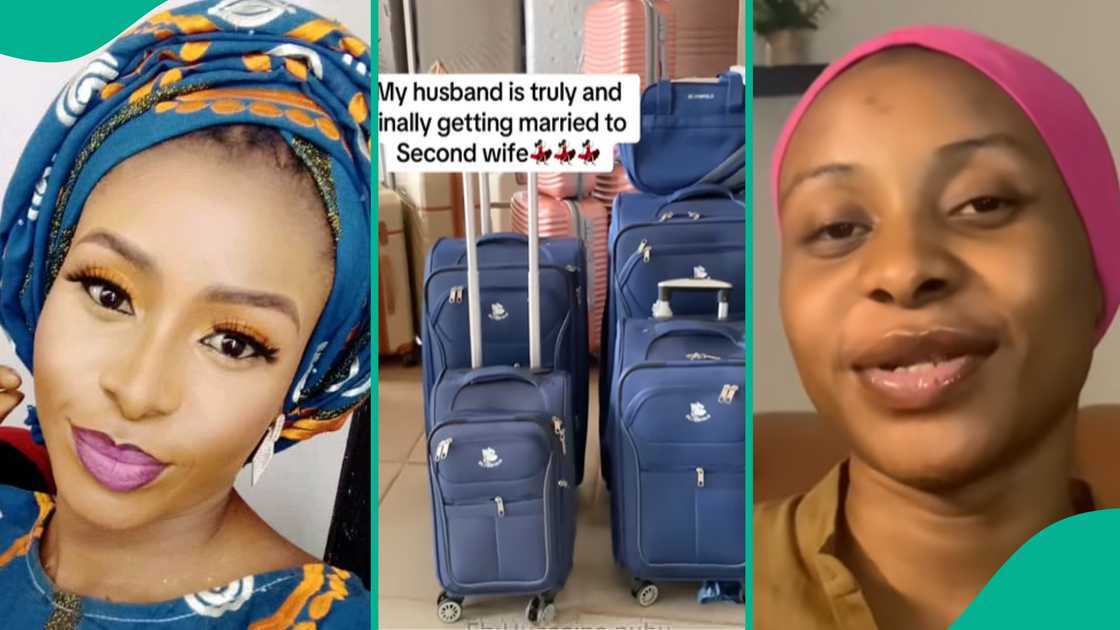 Woman says her husband is taking a new wife. Woman says her husband is taking a new wife.