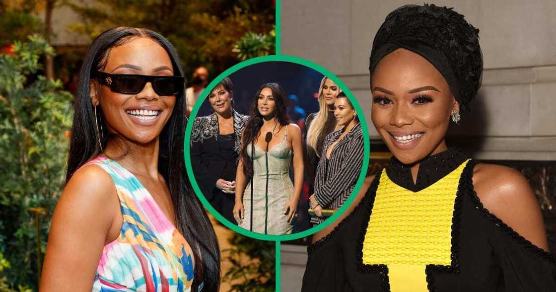 Bonang Matheba once hosted the Kardashians in SA Bonang Matheba once hosted the Kardashians in SA