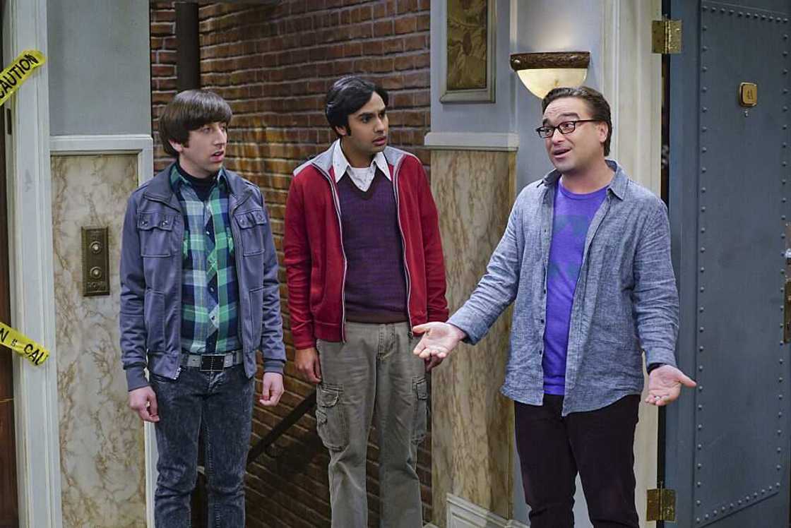 Johnny Galecki dans The Big Bang Theory Johnny Galecki dans The Big Bang Theory