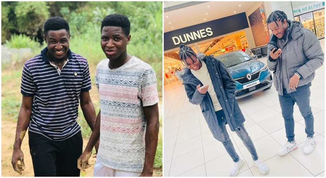 Nnayi David and his brother in the diaspora. Nnayi David and his brother in the diaspora.