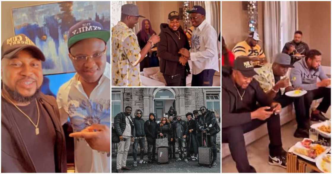 Photos of Nosa Rex, Destiny Etiko and others at Pastor Tobi's villa Photos of Nosa Rex, Destiny Etiko and others at Pastor Tobi's villa