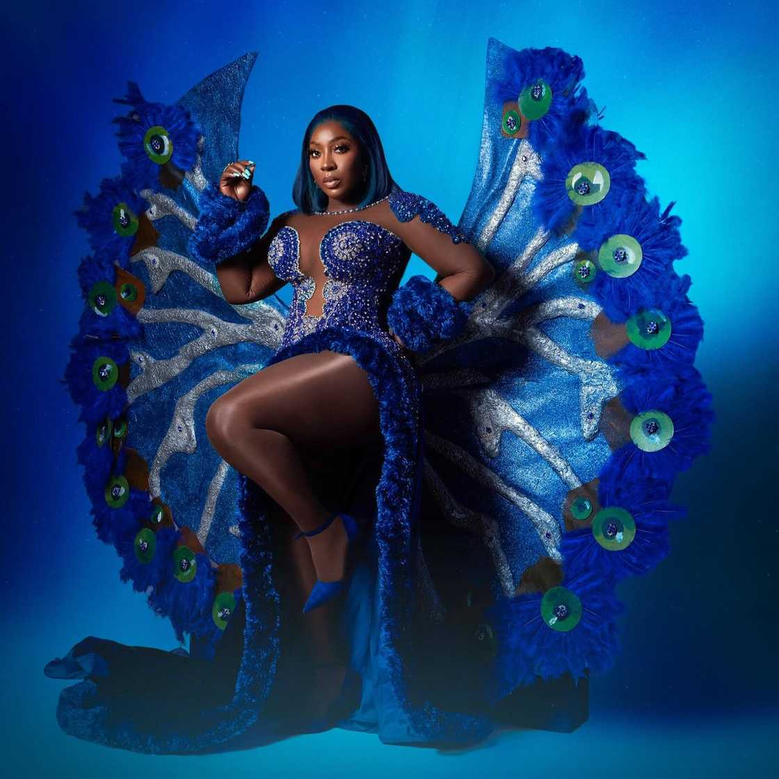 Spice's dress at the MOBO Awards Spice's dress at the MOBO Awards