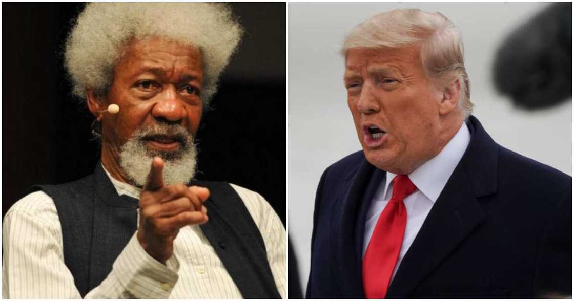 Farfesa Wole Soyinka: Na yafewa Amurkawan da suka zabi Trump, yanzu zan iya komawa Amurka Farfesa Wole Soyinka: Na yafewa Amurkawan da suka zabi Trump, yanzu zan iya komawa Amurka