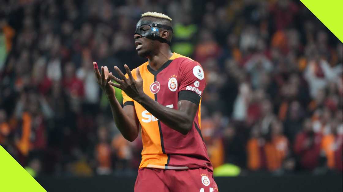 Victor Osimhen, Galatasaray, Besiktas, RAMS Park, Istanbul, Turkiye, Super Lig. Victor Osimhen, Galatasaray, Besiktas, RAMS Park, Istanbul, Turkiye, Super Lig.