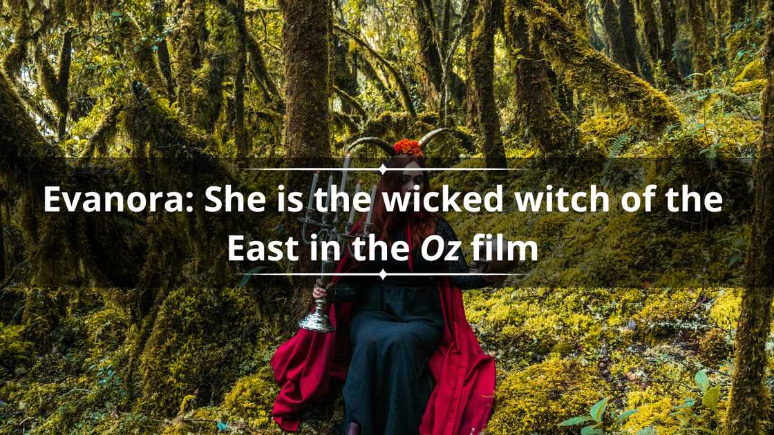 A witch holding a skull and a candelabra A witch holding a skull and a candelabra