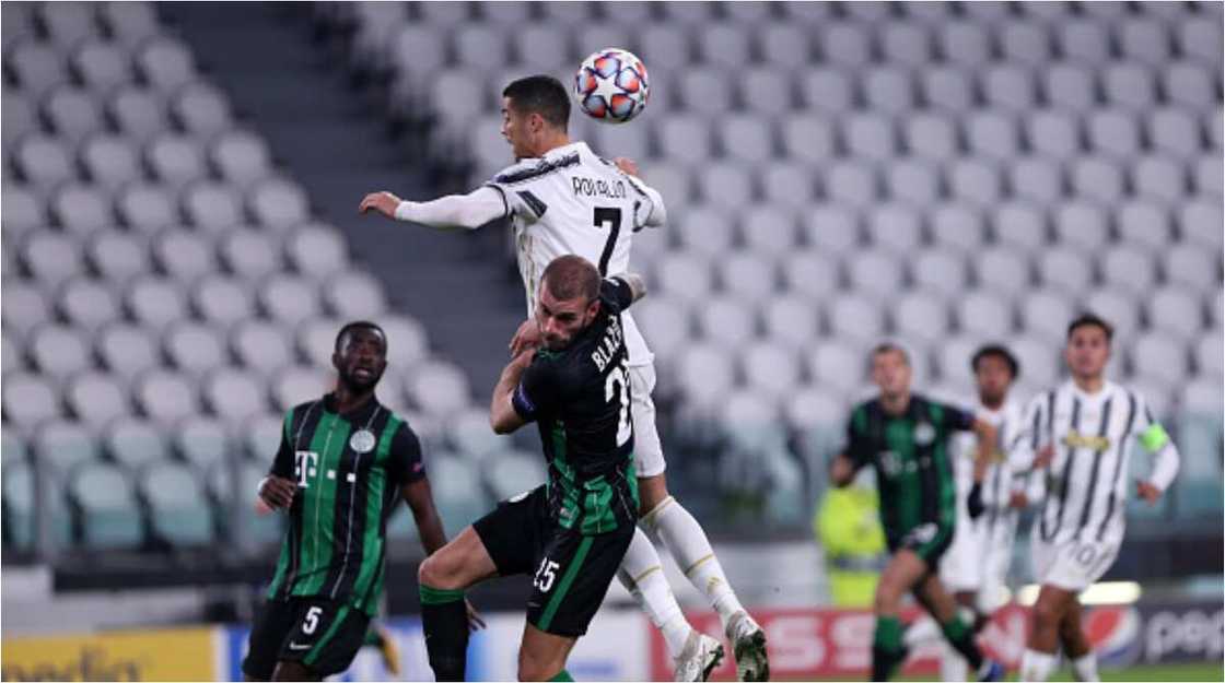 Juventus vs Ferencvaros: Cristiano Ronaldo sets new equals new record in 2-1 win