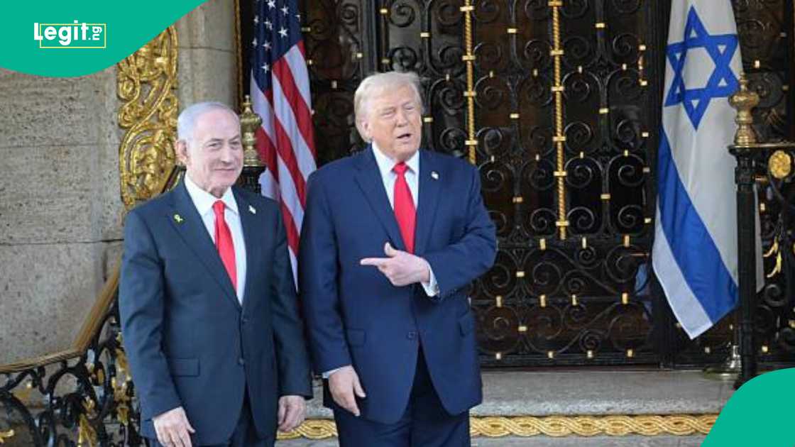 Benjamin Netanyahu da Donald Trump Benjamin Netanyahu da Donald Trump