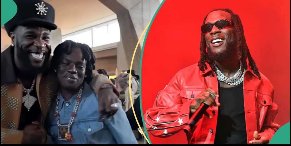 Burna Boy and Rema at LV Fashion week Burna Boy and Rema at LV Fashion week