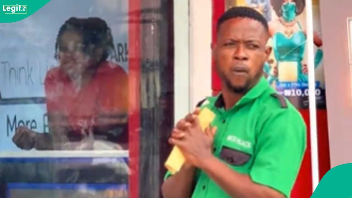 Man Posts Unexpected Reaction of Security Man Who Received Big Tip From Him, Video Trends