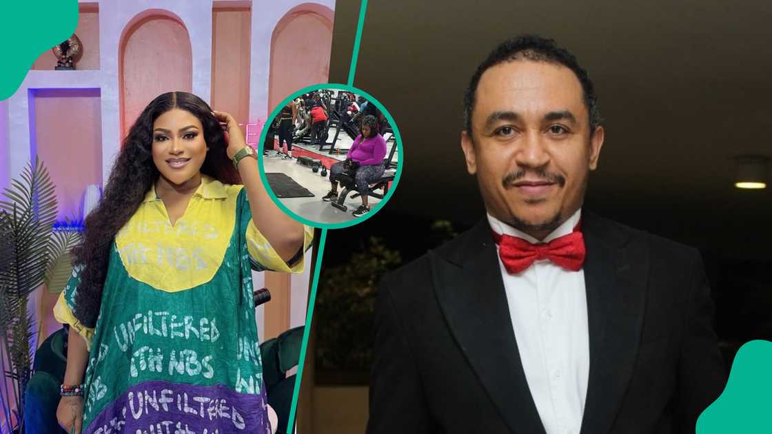 Daddy Freeze throws his weight behind Nkechi Blessing, slams person who leaked her photo.