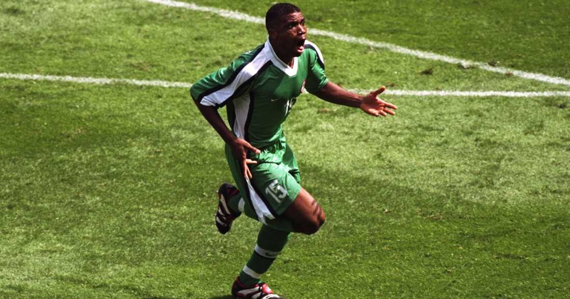 Sunday Oliseh, Dosu Joseph, France 1998 World Cup, Nigeria, Spain Sunday Oliseh, Dosu Joseph, France 1998 World Cup, Nigeria, Spain