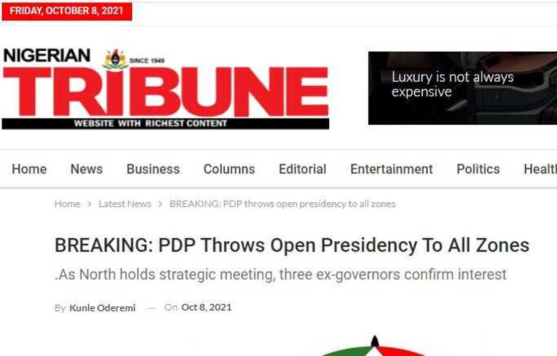 Fact Check: PDP Has Not Decided on Zoning Presidential Ticket Fact Check: PDP Has Not Decided on Zoning Presidential Ticket