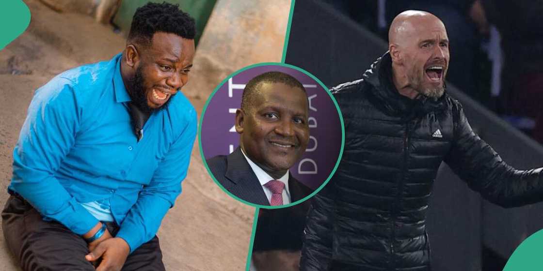 Sabinus reacts to Man Utd's defeat to Crystal Palace. Sabinus reacts to Man Utd's defeat to Crystal Palace.