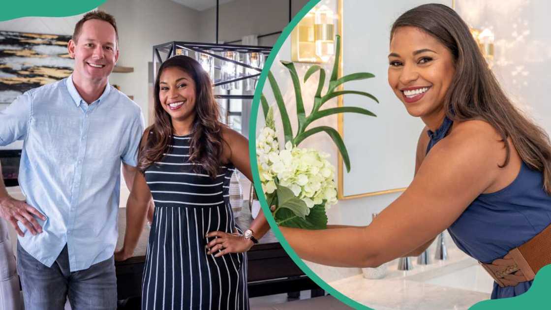 Mika Kleinschmidt and her husband Brian at their home Mika Kleinschmidt and her husband Brian at their home