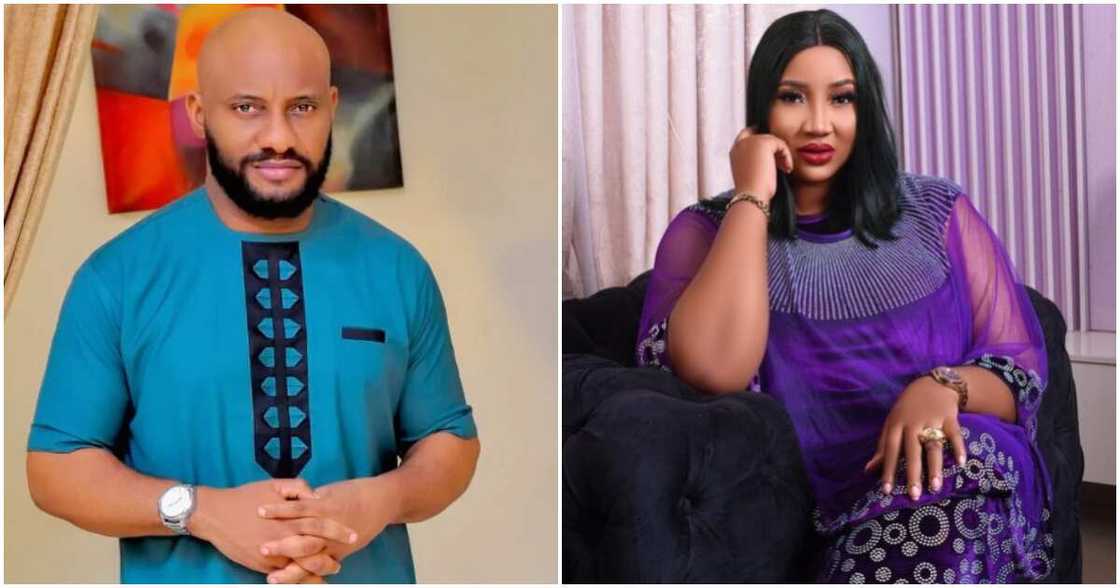 Yul Edochie and his second wife Judy Austin Yul Edochie and his second wife Judy Austin