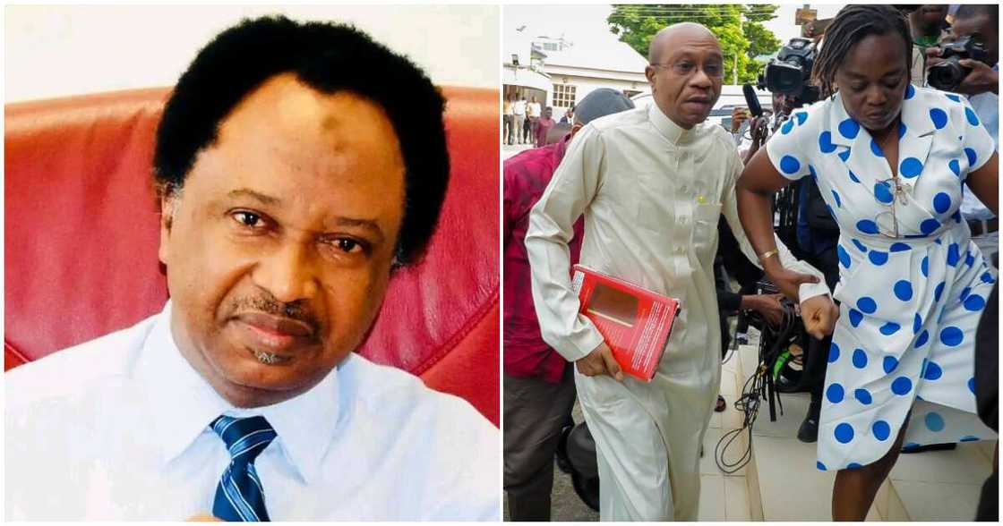 Shehu Sani said Tinubu govt should make Emefiele list those who collected money