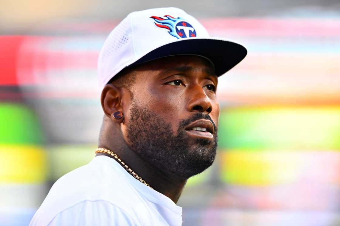 Delanie Walker at Lincoln Financial Field in Philadelphia, PA. Delanie Walker at Lincoln Financial Field in Philadelphia, PA.