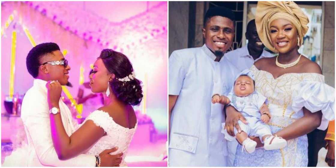 Comedian MC Edo Pikin and wife Comedian MC Edo Pikin and wife