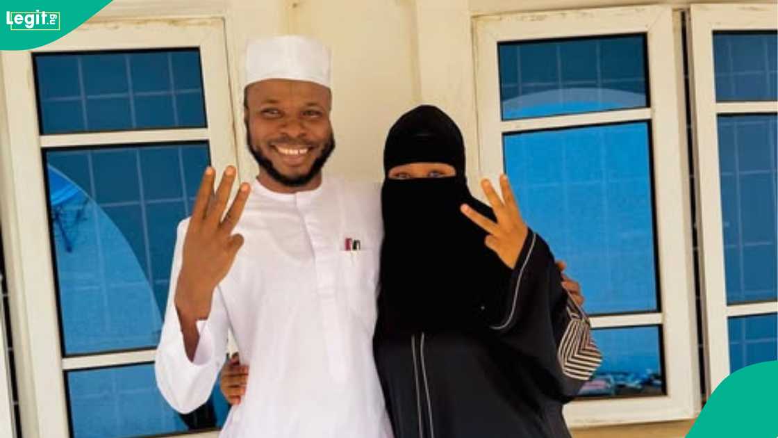 A Nigerian man celebrated third wedding anniversary with a controversial post.