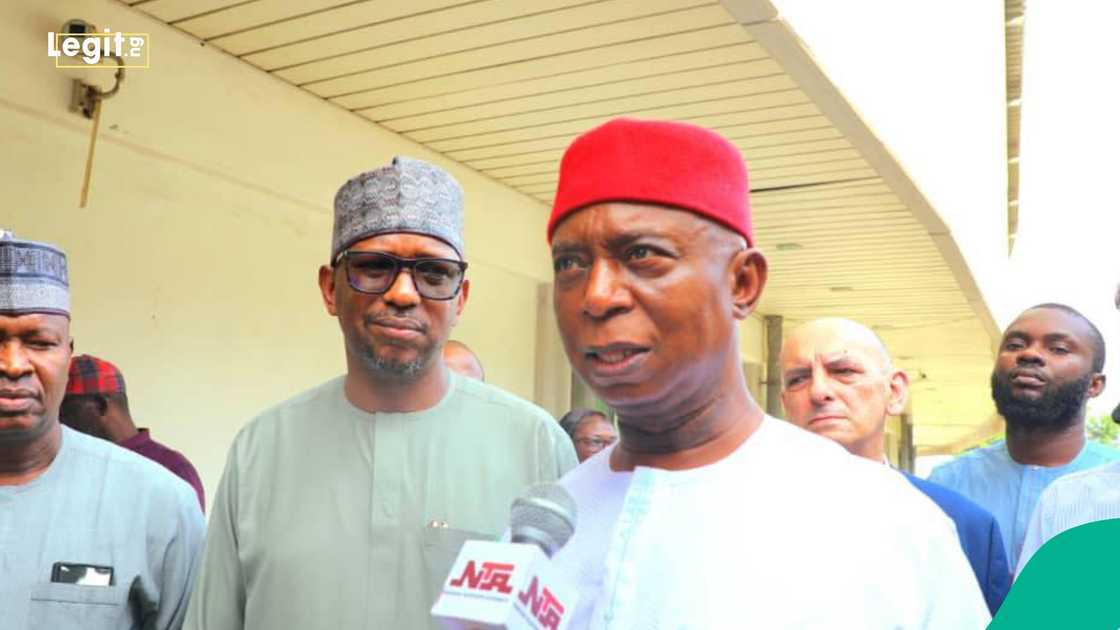 Senator Ned Nwoko, National Sports Commission, Shehu Dikko, Moshood Abiola Stadium, Abuja. Senator Ned Nwoko, National Sports Commission, Shehu Dikko, Moshood Abiola Stadium, Abuja.