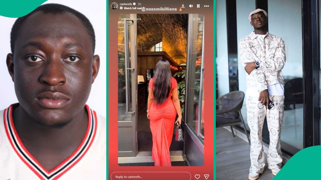 Carter Efe remains silent on TikTok ban as he shares new video after losing 5.6 million followers