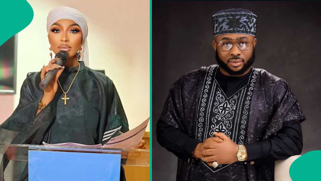 Actress Tonto Dikeh and her ex-husband Olakunle Churchill reunite after 10 years. Actress Tonto Dikeh and her ex-husband Olakunle Churchill reunite after 10 years.