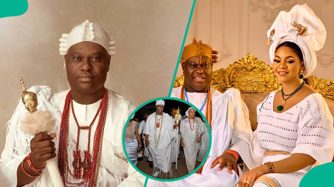 Olori Tope absent at Olori Ronke's daughter wedding, fans react