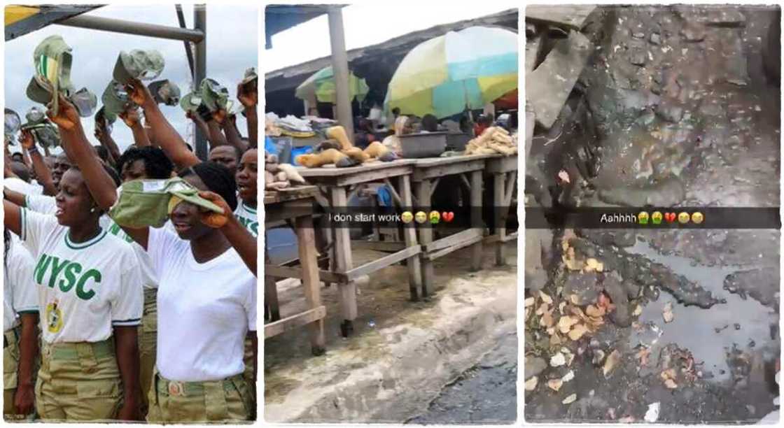 NYSC member has been posted to an abattoir. NYSC member has been posted to an abattoir.