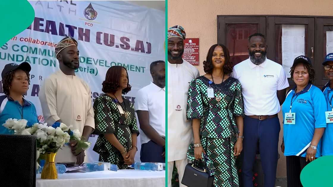 Surulere health screening, Optimal Health USA, Peacemakers Community Development Foundation, diabetes screening Nigeria, hypertension awareness Lagos, free medical screening, community health initiative