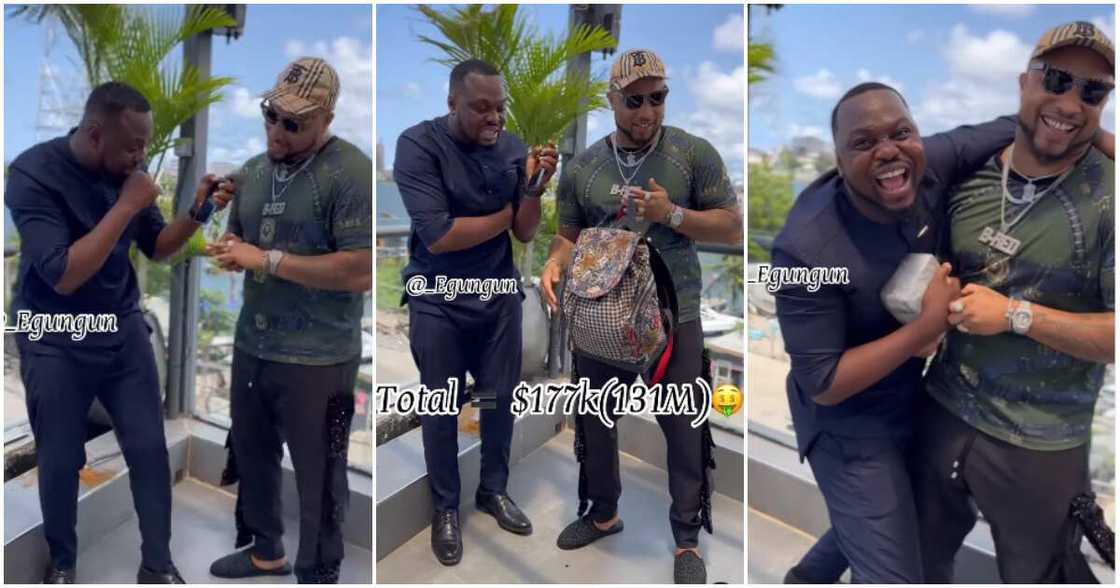 Davido's cousin B-Red reveals cost of whole outfit. Davido's cousin B-Red reveals cost of whole outfit.