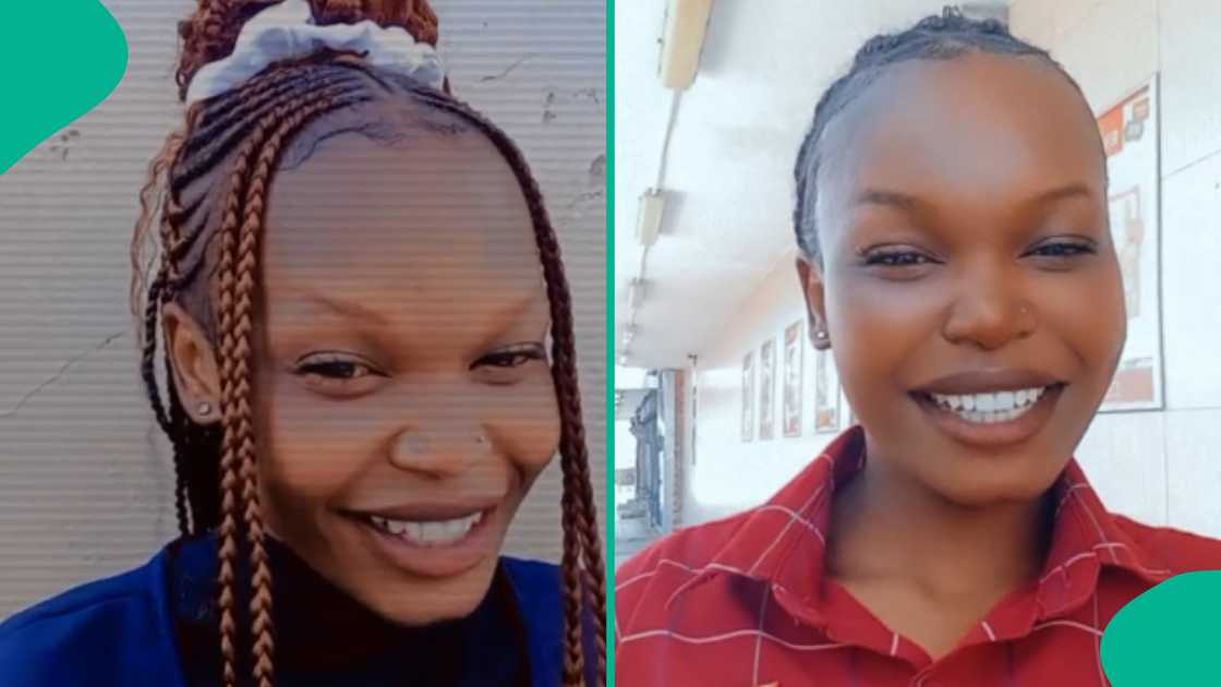 Lady shares how she acted after being nevous at an interview. Lady shares how she acted after being nevous at an interview.