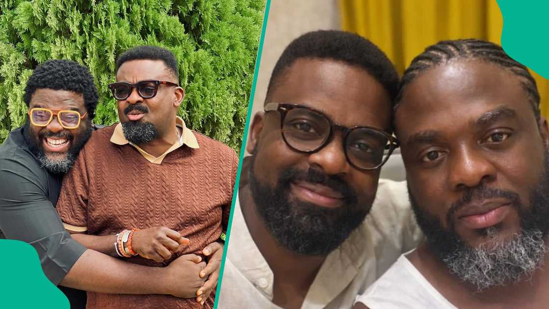 Kunle Afolayan celebrates brother on his birthday, shares throwback picture Kunle Afolayan celebrates brother on his birthday, shares throwback picture