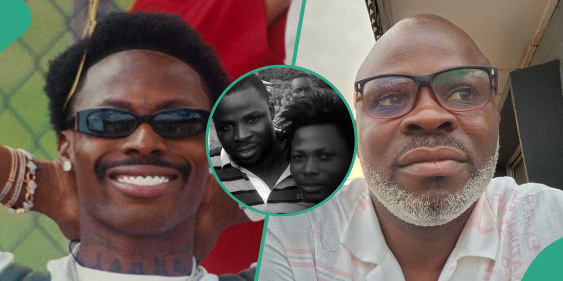Netizens drool over Asake and Muyideen Oladapo's relationship. Netizens drool over Asake and Muyideen Oladapo's relationship.
