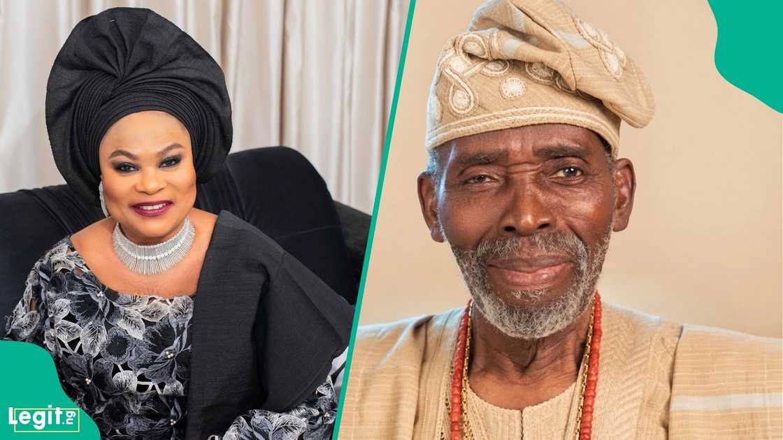 Sola Sobowale recalls Olu Jacobs’ mentorship as she honours him at his Service of Songs