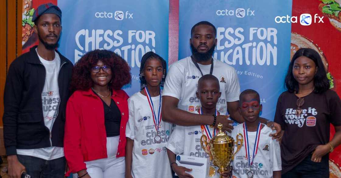 OctaFX and Chess in Slums Africa (CISA) Empower Underprivileged Children on Children's Day