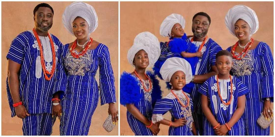 Photos of Mercy Johnson and her family. Photos of Mercy Johnson and her family.
