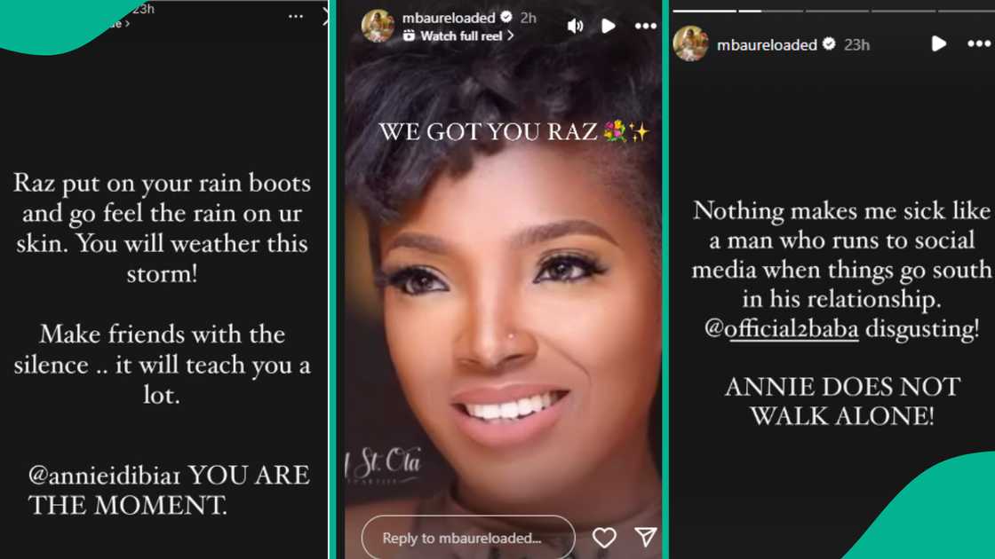 2baba and Annie Idibia: YFA star Khanyi blasts singer. 2baba and Annie Idibia: YFA star Khanyi blasts singer.