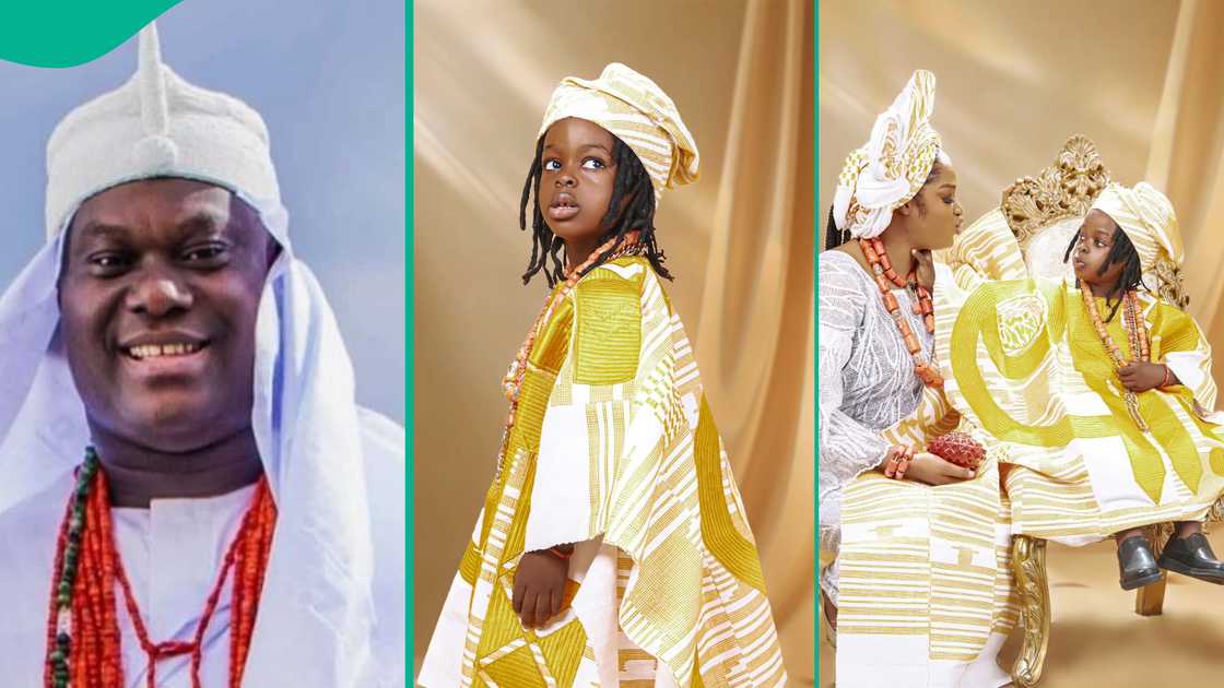 Queen Naomi's new posts with her son triggers reactions. Queen Naomi's new posts with her son triggers reactions.