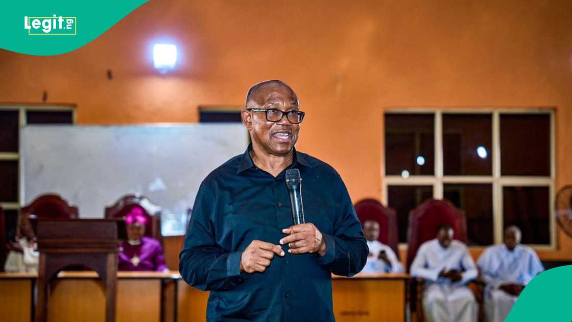 Peter Obi speaking on X, rejecting the idea of becoming a running mate in the 2027 elections.