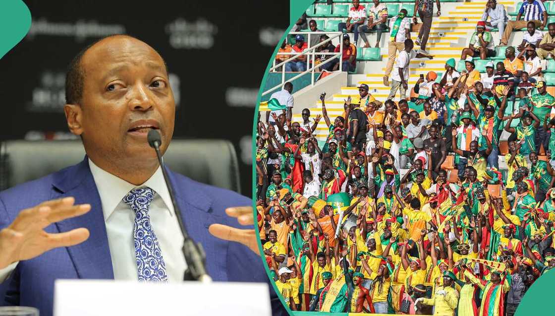 The CAF President, Patrice Motsepe said worldwide viewership of AFCON has hit two billion The CAF President, Patrice Motsepe said worldwide viewership of AFCON has hit two billion